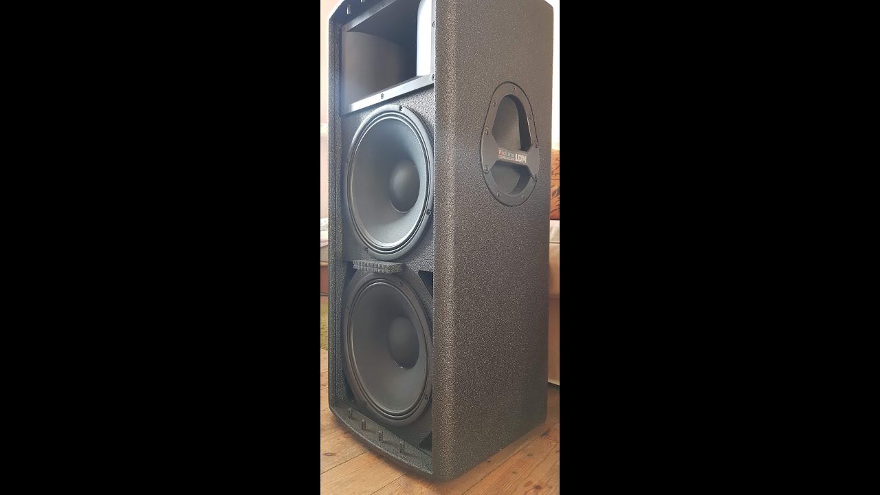LDM pdp 612 test prezentacja sound-check pa speaker