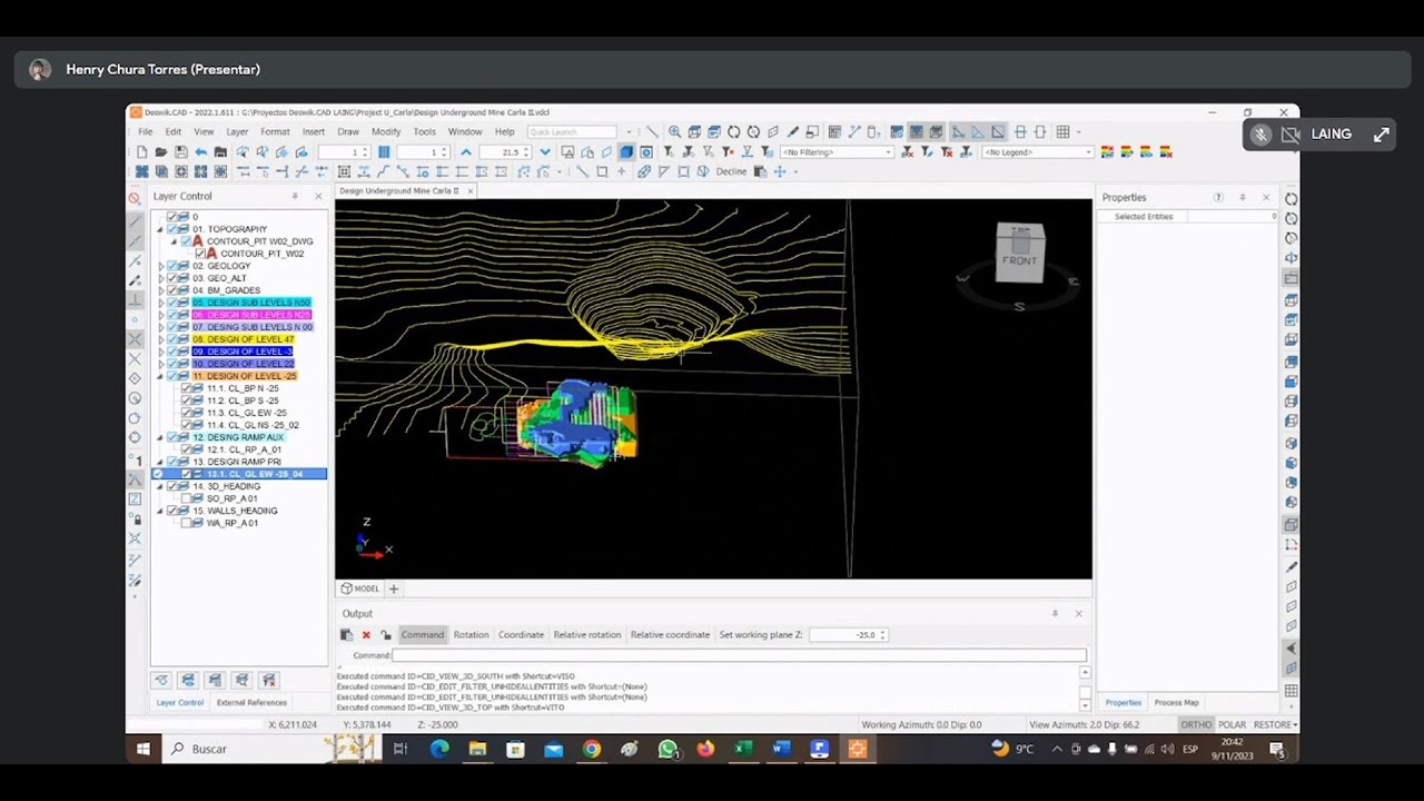 Curso de Deswik.Cad (sesión I - 2024), GRATIS.