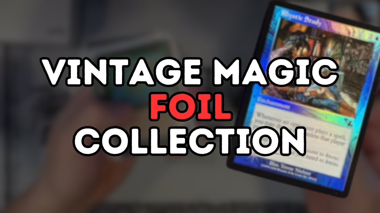 Massive OLD SCHOOL FOIL Magic the Gathering Collection Buy