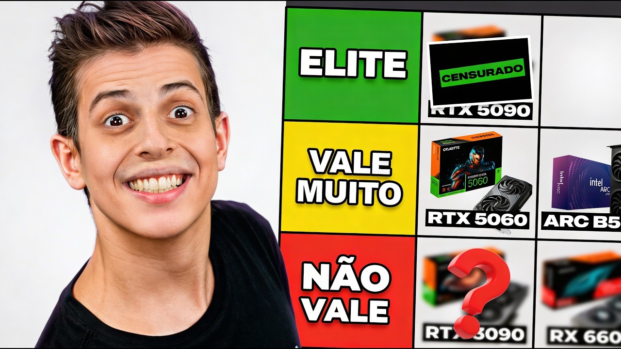 QUAL PLACA DE VÍDEO COMPRAR EM 2026?