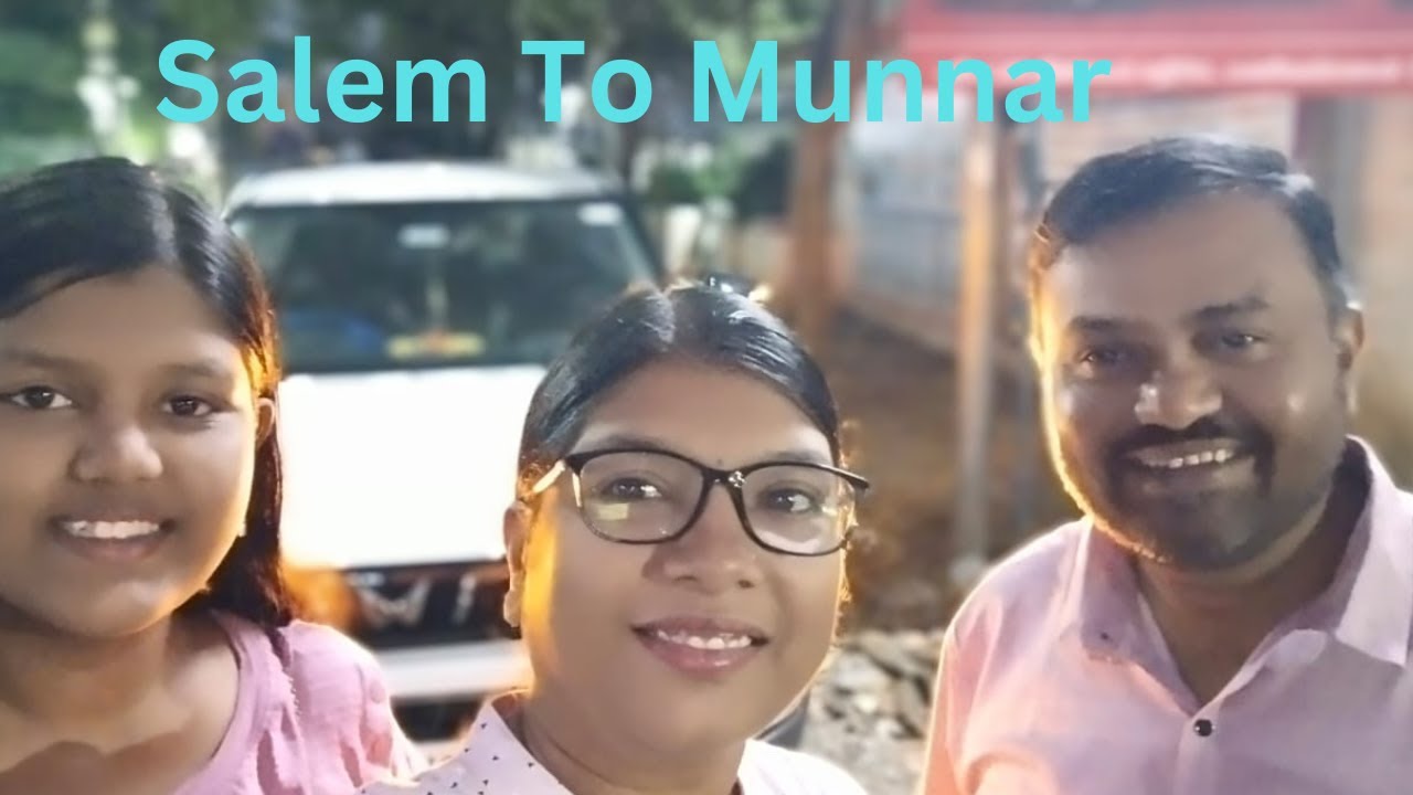 EP 03 Kerala Road Trip 2024 : Salem To Munnar Via Dindigul