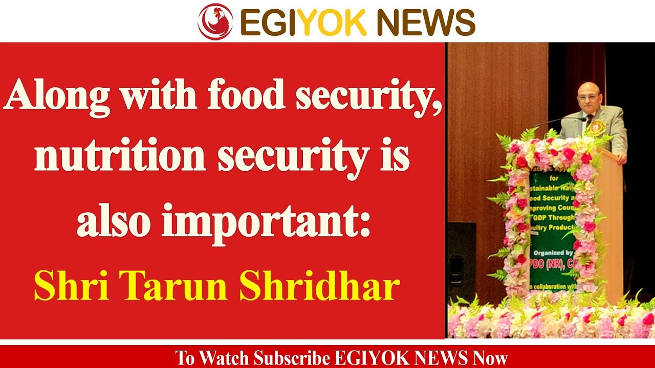 Address by Former Secretary Shri Tarun Shridhar at Chandigarh Seminar.