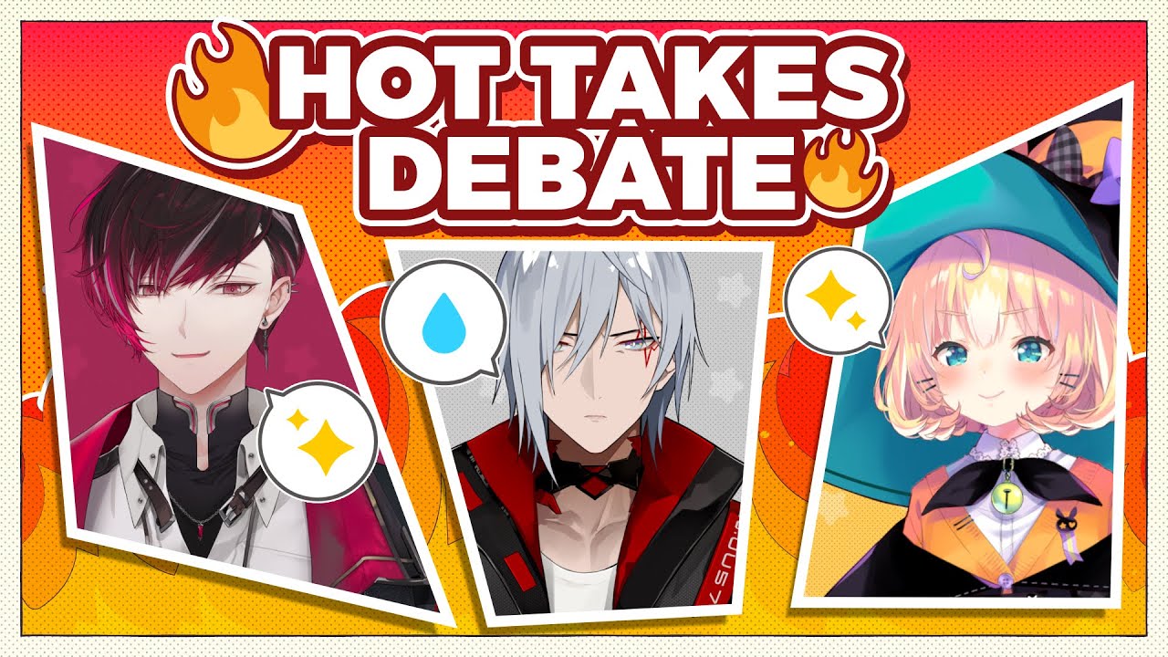 【HOT TAKES】Debating random things with Fulgur and Ver ✨   ☆⭒NIJISANJI EN ✧ Millie Parfait ☆⭒