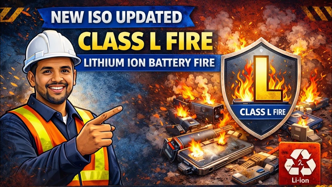 ll Class - L ll Fire Kya hota hai ll 2026 ISO 3646:2026 new class of fire class ll @DubeyMK 