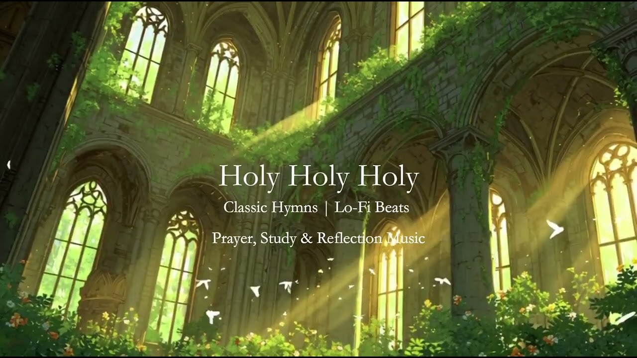 Holy Holy Holy | Lo-Fi Christian Hymns 🌿| Prayer, Study & Reflection Music