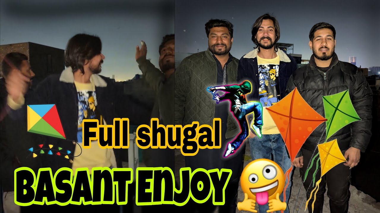 Basant Enjoy🪁Lahore✨Full shugal mela😋#trending #viral #youtube #basant #kites #fyp #subscribe 
