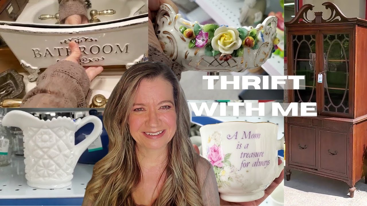 Thrift With Me At Value Village | How To Spot Real Vintage Pieces When Thrifting