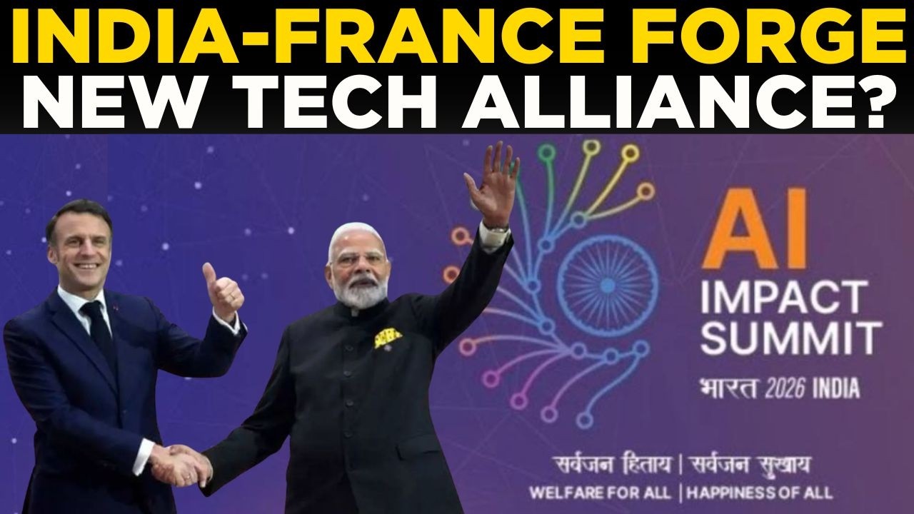MODI-MACRON MEETING LIVE : Narendra Modi, Emmanuel Macron Lead India–France New Tech Alliance