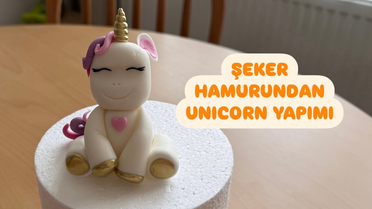 ŞEKER HAMURUNDAN UNICORN YAPIMI #reklam reklam
