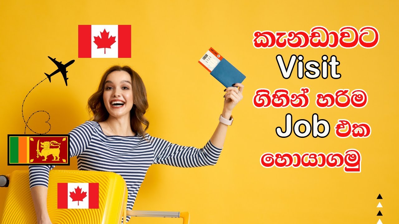 කැනඩාවට visit ගිහින් හරි විදිහට job එකක් හොයාගමු | Visitors To Canada Can Apply For Work Permits