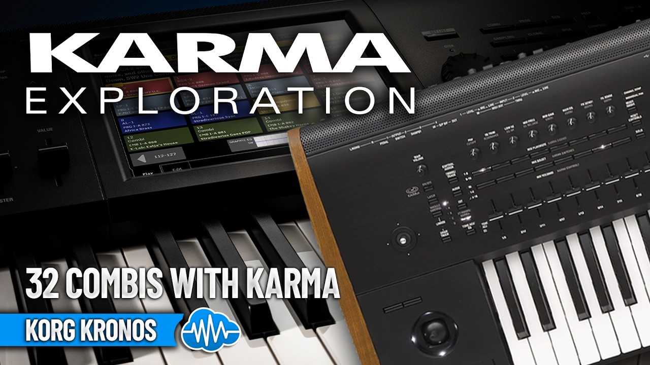 KORG KRONOS SERIES - New Soundset - Karma Exploration with 32 Custom-Karma Sounds