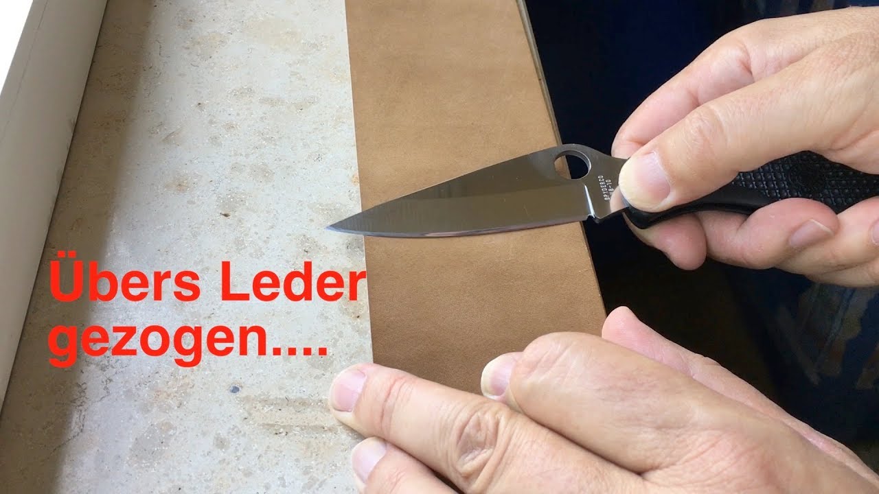 Übers Leder gezogen...