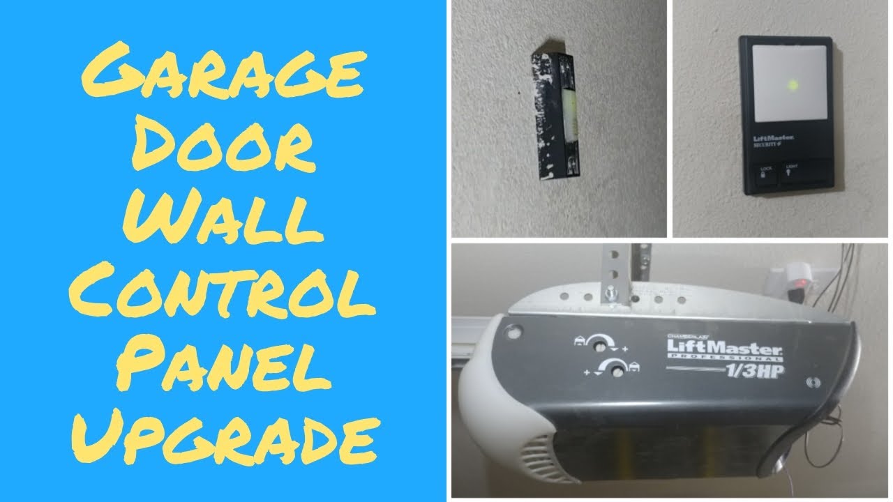 Upgrading My Garage Door Wall Switch