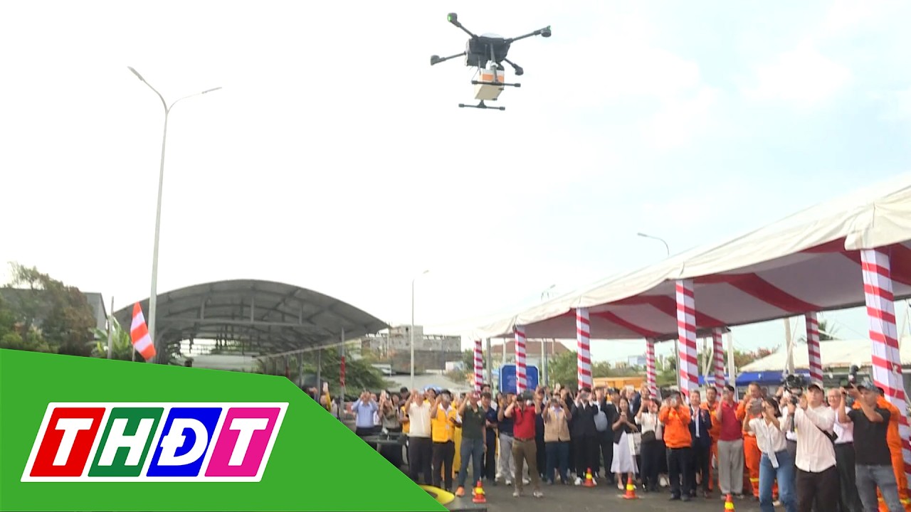TP.HCM triển khai giao hàng qua đường biển bằng UAV | THDT