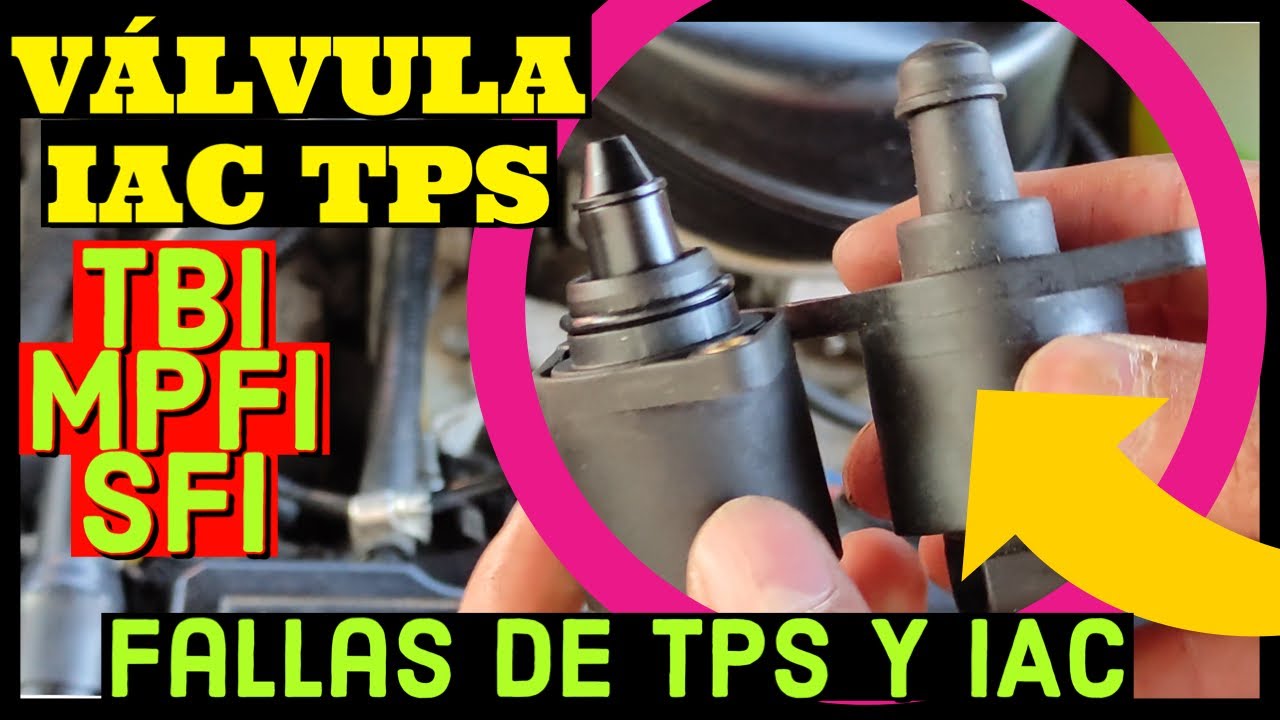 Fallas DE VÁLVULA IAC Y TPS Chevy MPFI/TBI/SFI C1 c2 c3 #chevy #corsa #motor #iac #tps
