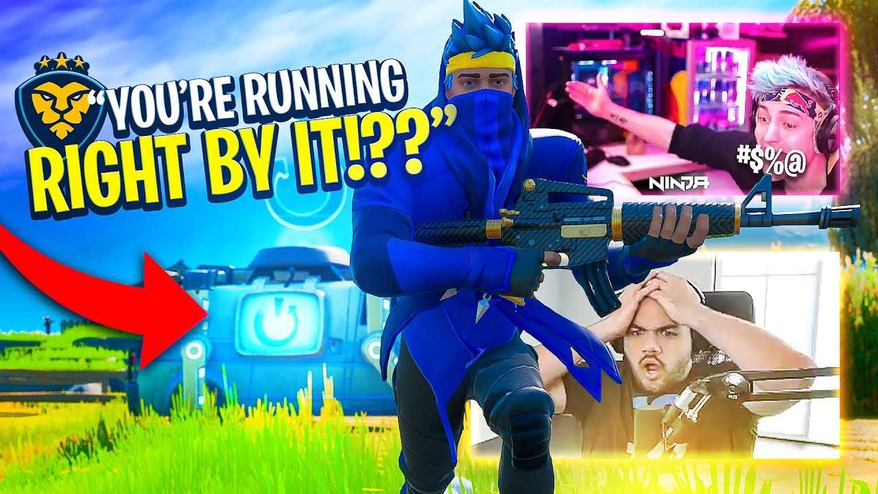 NINJA WONT PLAY WITH US ANYMORE BECAUSE WE DIDN'T RES HIM! (Fortnite: Battle Royale)