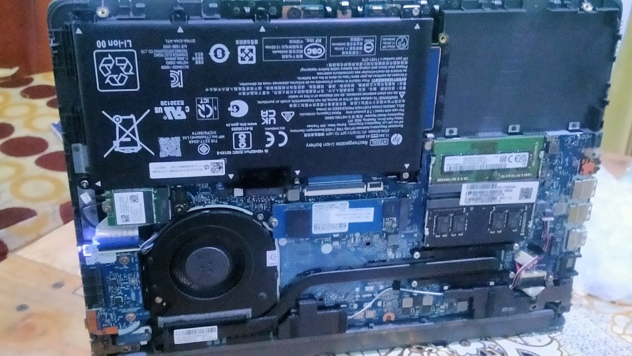 Unboxing and Replace Fan HP 240 G8