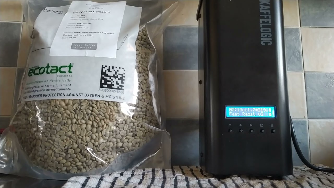 [Home Coffee Roast 02] PERU Henry Perez Camacho Slow & Fast Roasting Profiles | Kaffelogic Nano 7