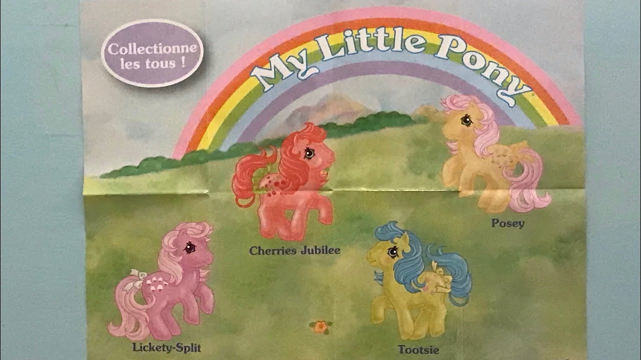 Posey and Tootsie My Little Pony toy unboxing review
