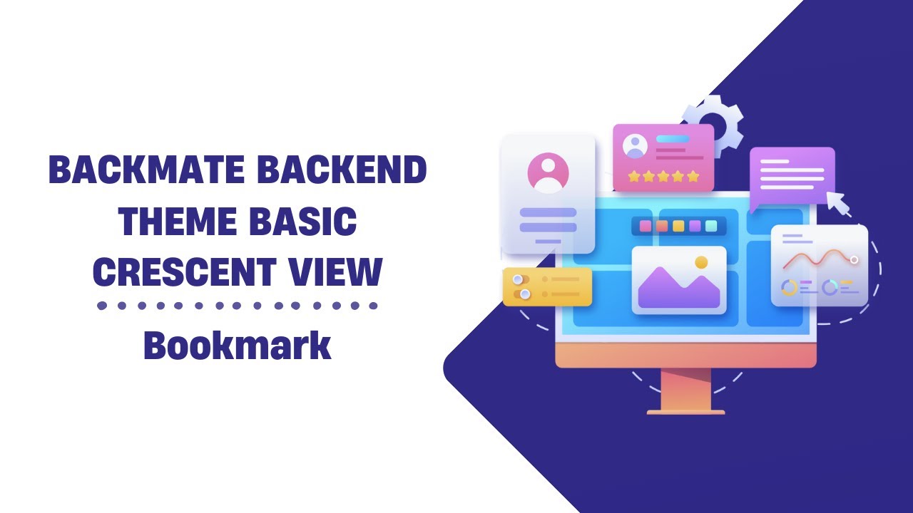 Backmate Backend Theme Basic with Crescent View - Bookmark Odoo