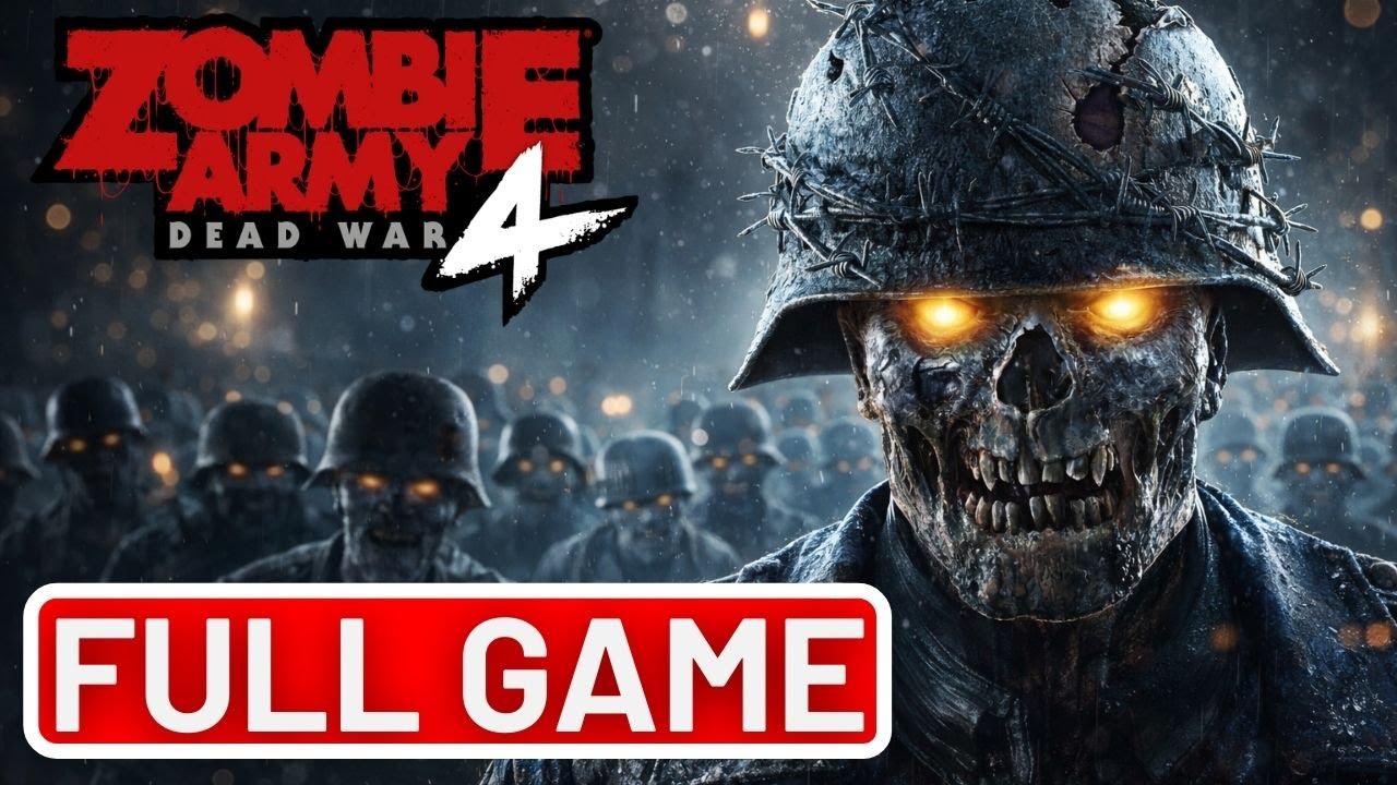 Zombie Army 4 Dead War | Full Gameplay Walkthrough | No Commentary | 4K 60FPS