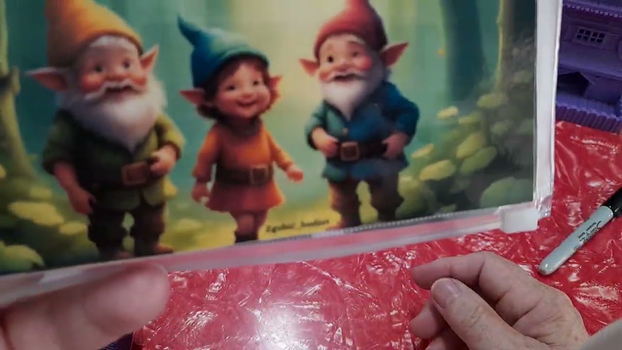 A quick stuffing of the MONTHLY CHALLENGES BINDER. 