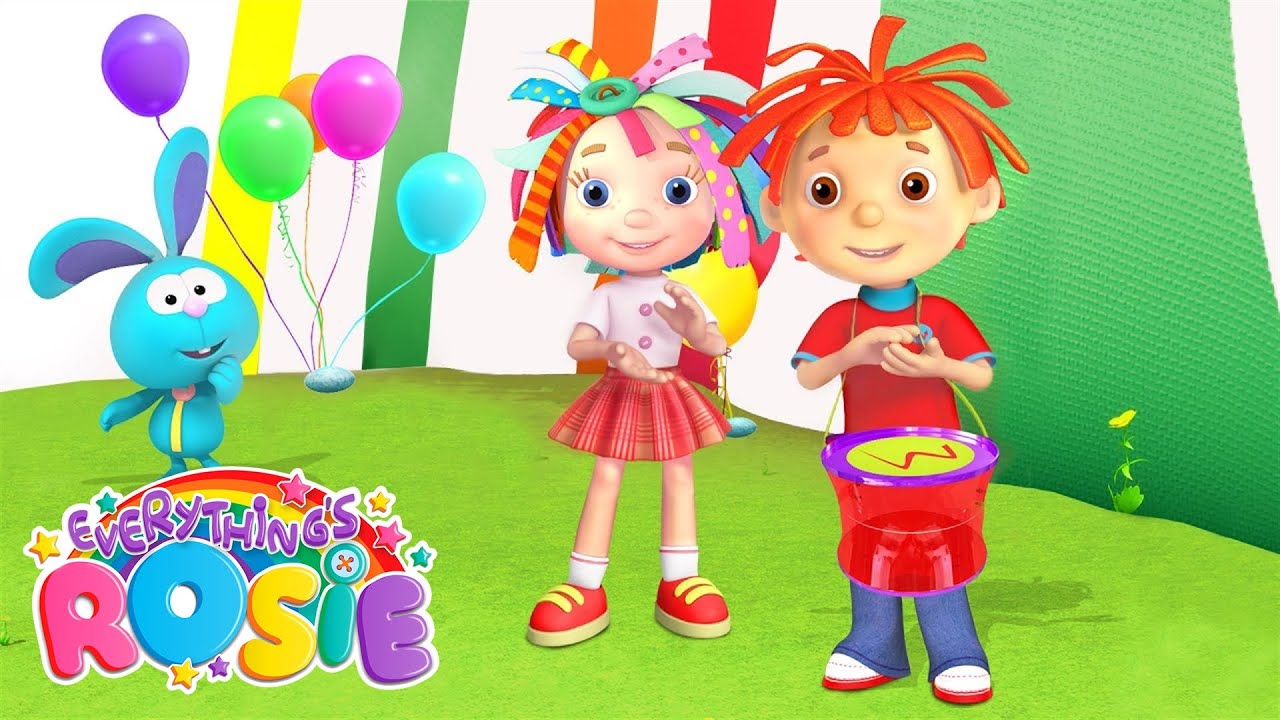 THE CIRCUS IS COMING TO TOWN! | Everythings Rosie | 1 HOUR of Fun Cartoons for Kids