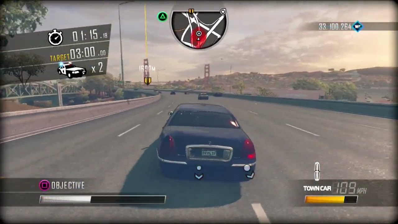 Driver San Francisco [PS3] Challenges TT #28 (Legal Troubles)