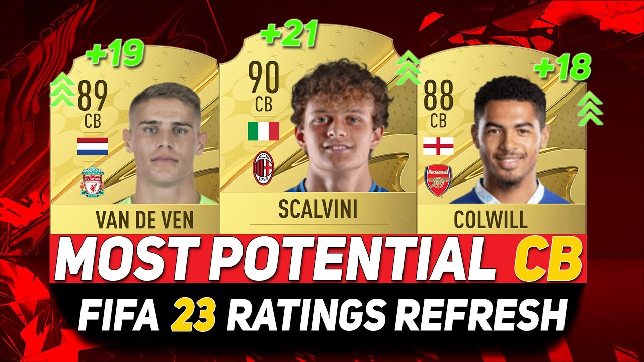 FIFA 23 WONDERKIDS 👶 ✸ BEST YOUNG CENTRE BACKS ON CAREER MODE! ft.COLWILL,SCALVINI,VAN DE VEN...etc