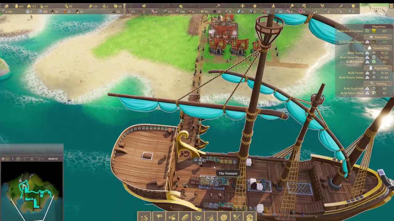 Pioneers of Pagonia - Gameplay Cursed Coast