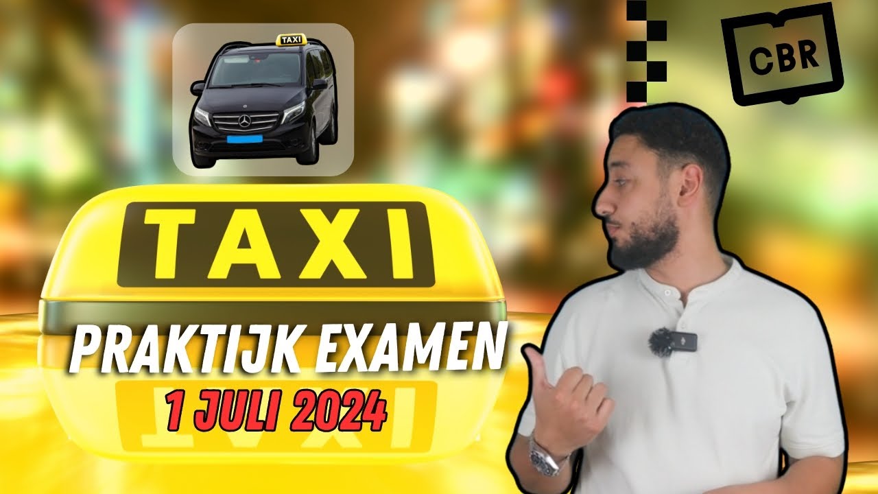 Het VERNIEUWDE TAXI praktijkexamen! (2025)