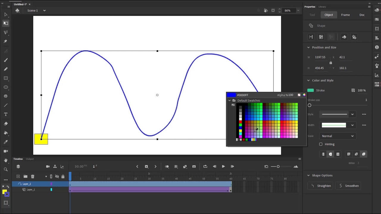 Adobe Animate CC 2020: Classic Tween