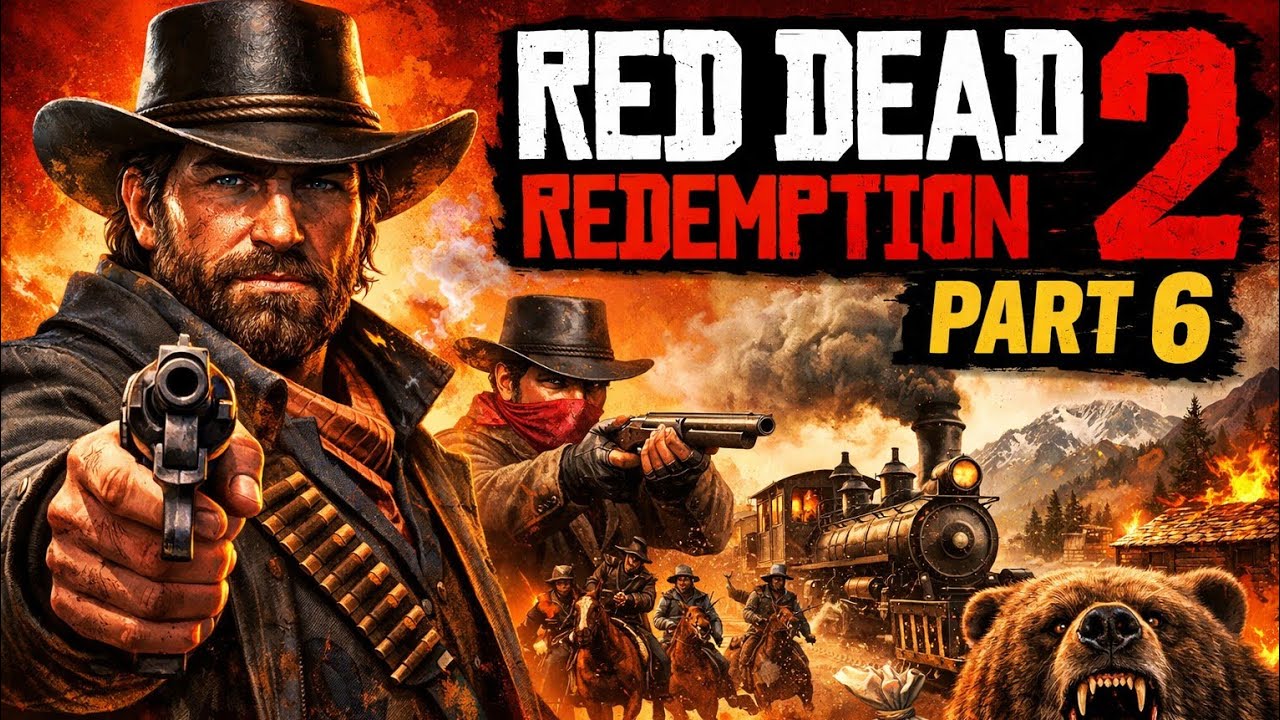 Red dead redumption 2 part 6 with uchiha Baby