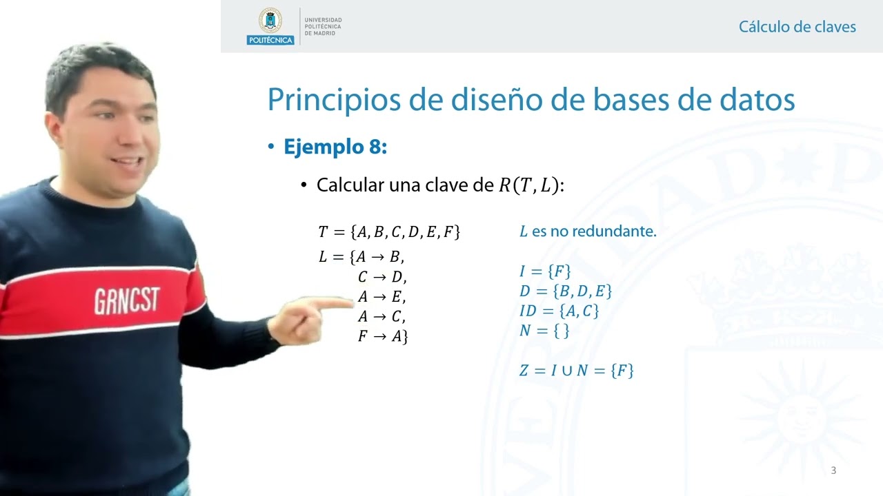 Algoritmo para el cálculo de claves