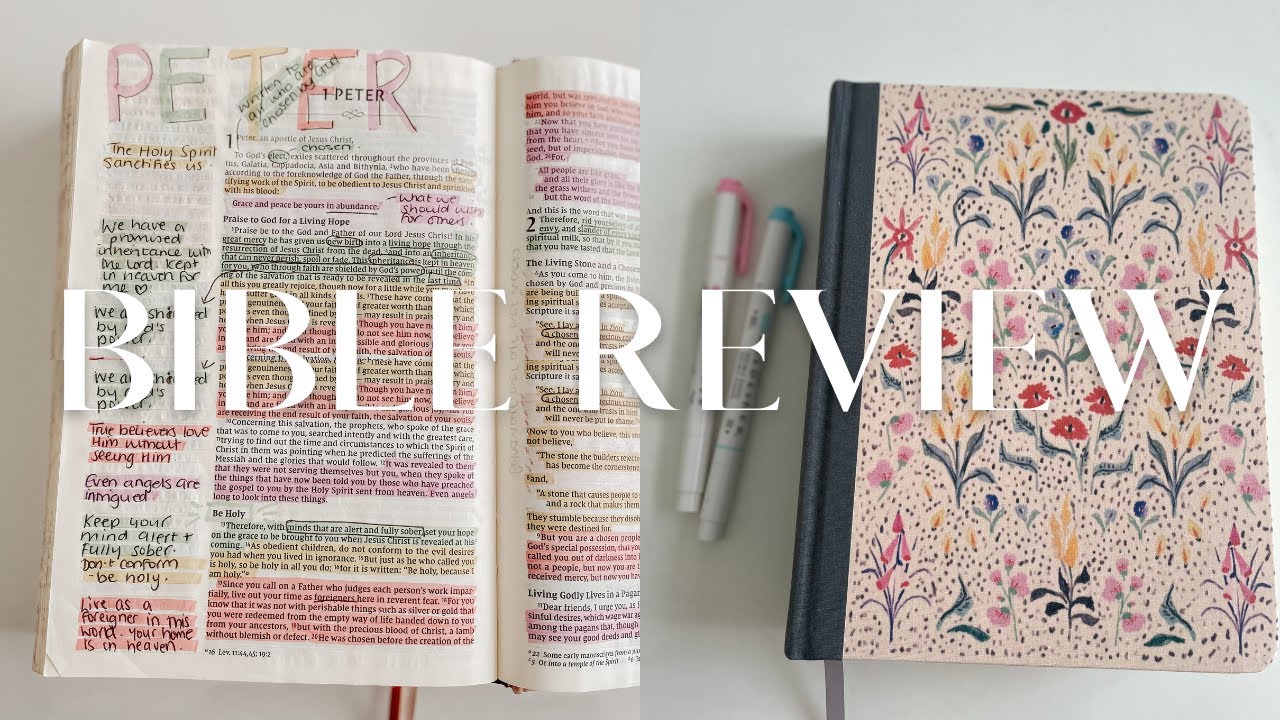 ESV Single Column Journaling Bible Review | Bible Review 2023 | Women's Bible Review