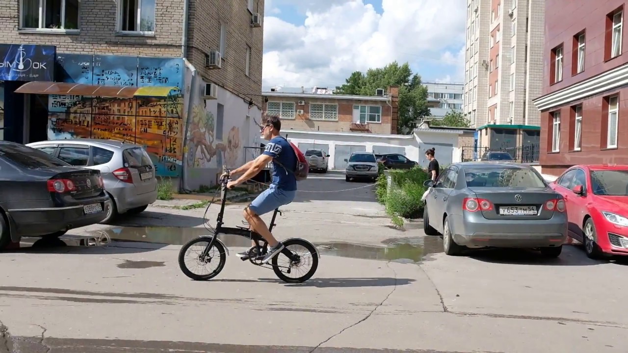 Складной велосипед в городе. Впечатления после месяца катания.