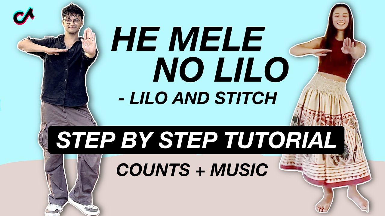 He Mele No Lilo - Lilo and Stitch Dance *STEP BY STEP TUTORIAL* (HULA Beginner Friendly)