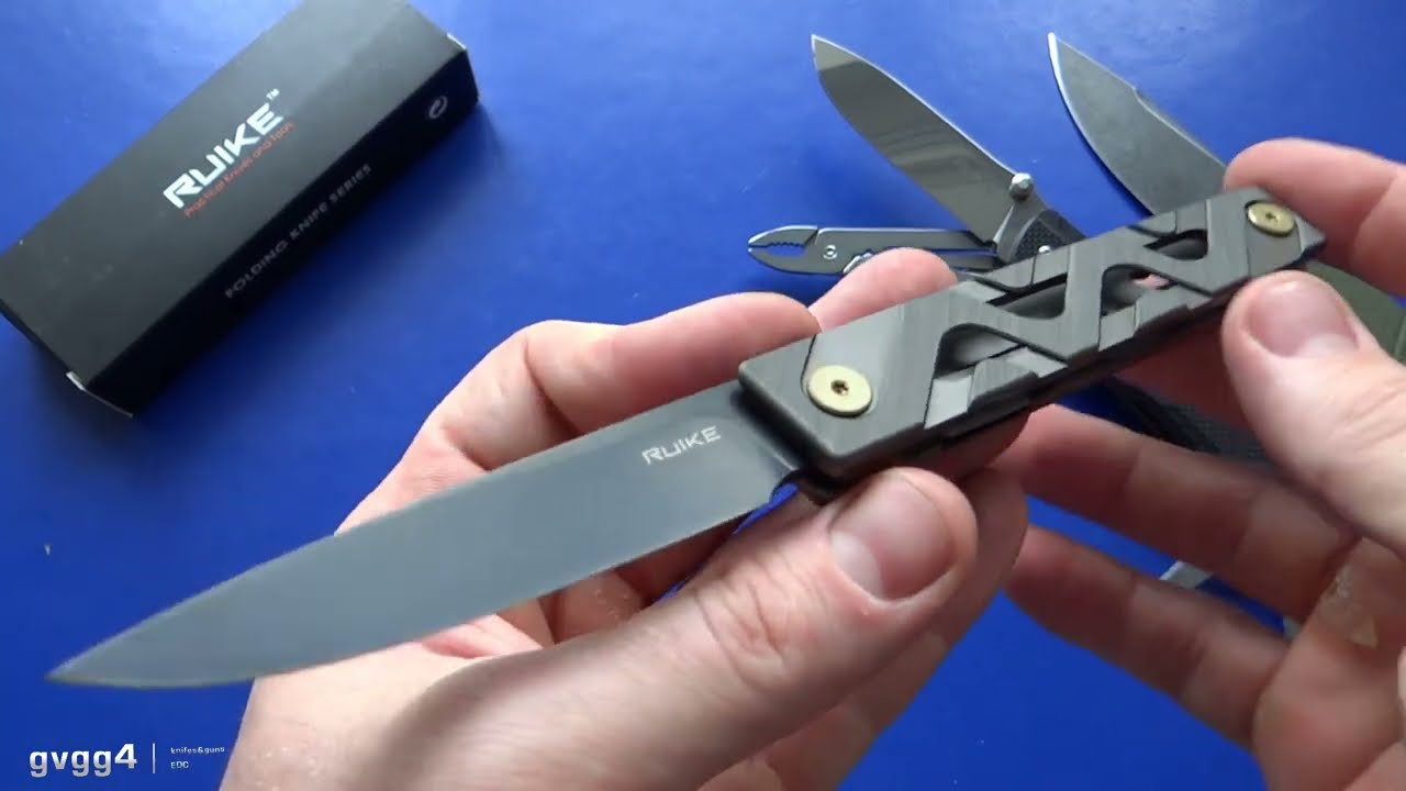 Нож от которого кайфуешь! Классная новинка Ruike P878-AK, серый #fishing #edc #edcorganizer #knife