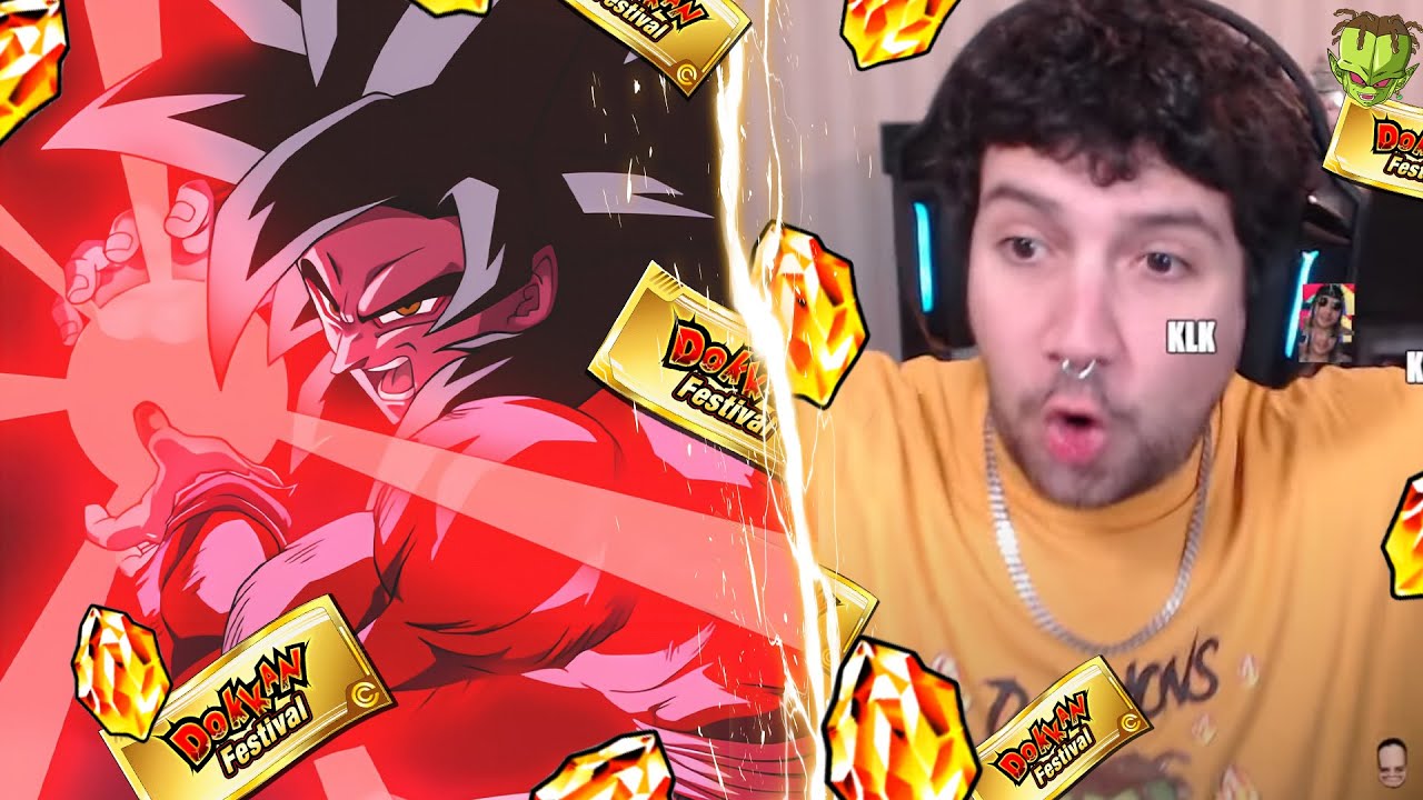 LOCURAAAAAAAAAA! SUMMONS a GOKU SUPER SAIYAN 4 FULL POWER LR | Dokkan Battle