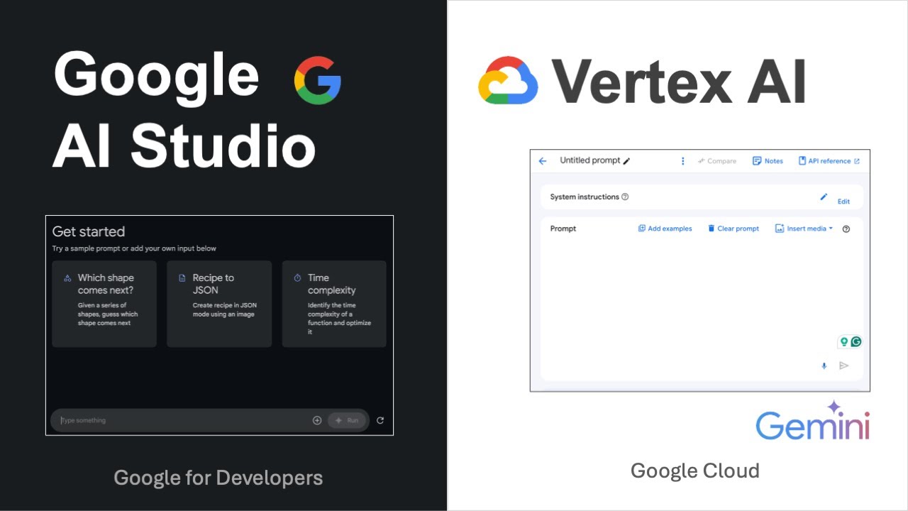 Google AI Studio против Vertex AI против Gemini... Разбираемся в этом безумии