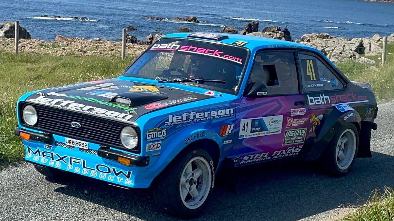 Donegal international rally 2025 / sideways action / flat out / frank kelly fun and more
