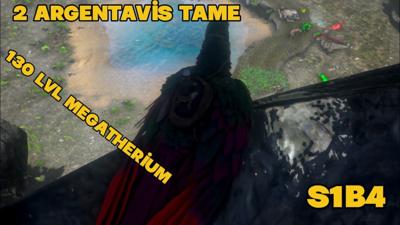 DİŞİ-ERKEK ARGENTAVİS VE MEGATHERİUMA EŞ GETİRDİM?!(Ark Ultimate Mobile Edition S1B4)