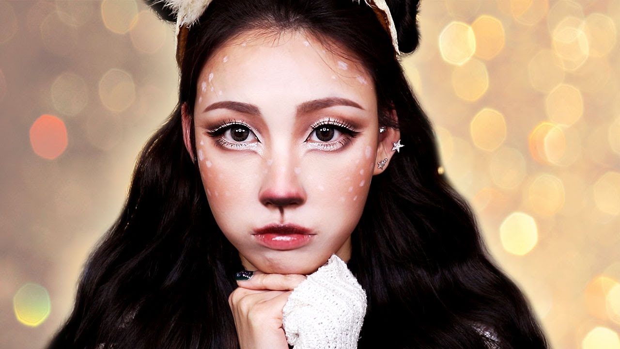 [ENG] Rudolph Inspired Art Makeup Tutorial 루돌프 아트 메이크업  l 이사배(RISABAE Makeup)