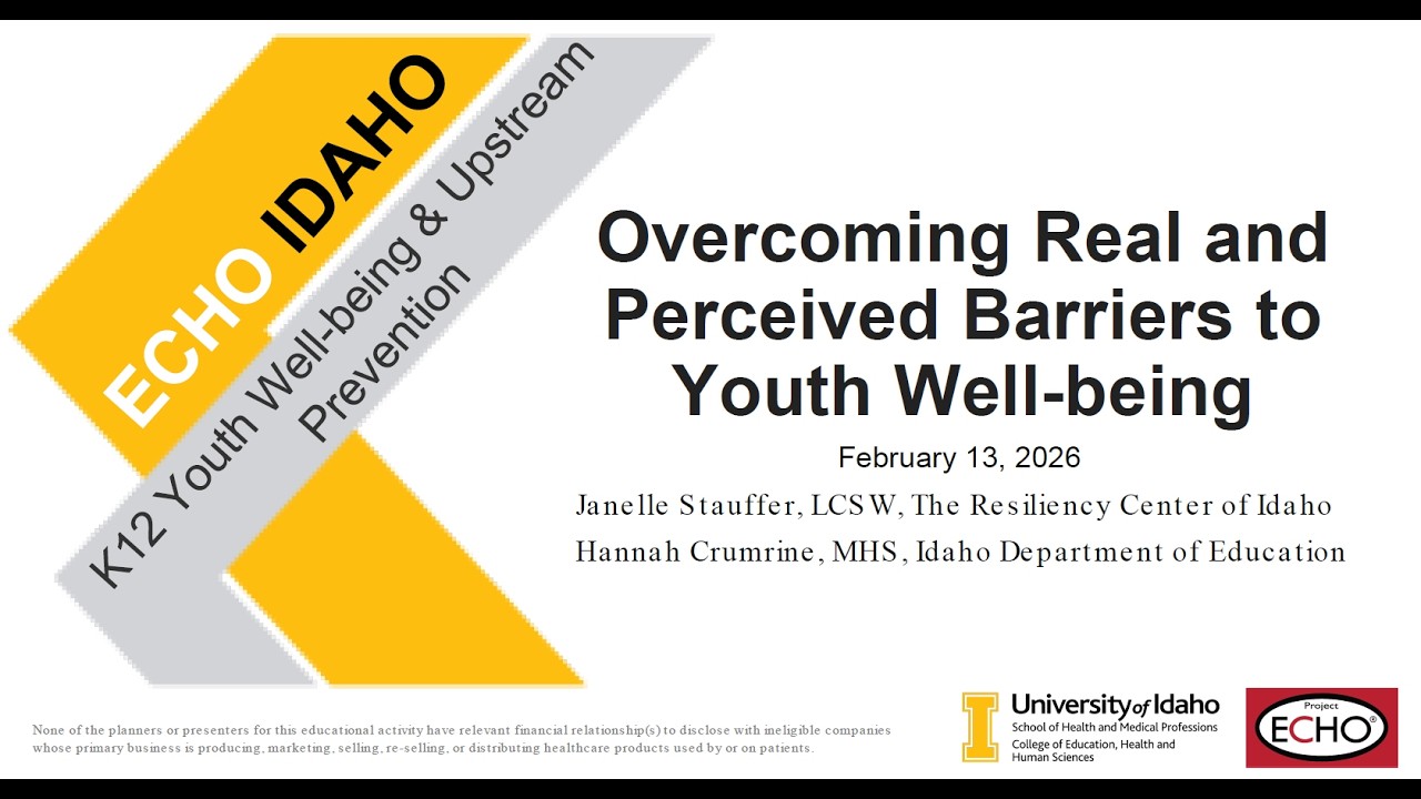 Overcoming Real and Perceived Barriers to Youth Well-being  - February 13, 2026