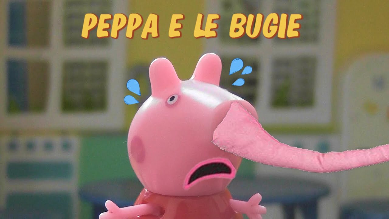 Peppa pig in italiano: PEPPA E LE BUGIE