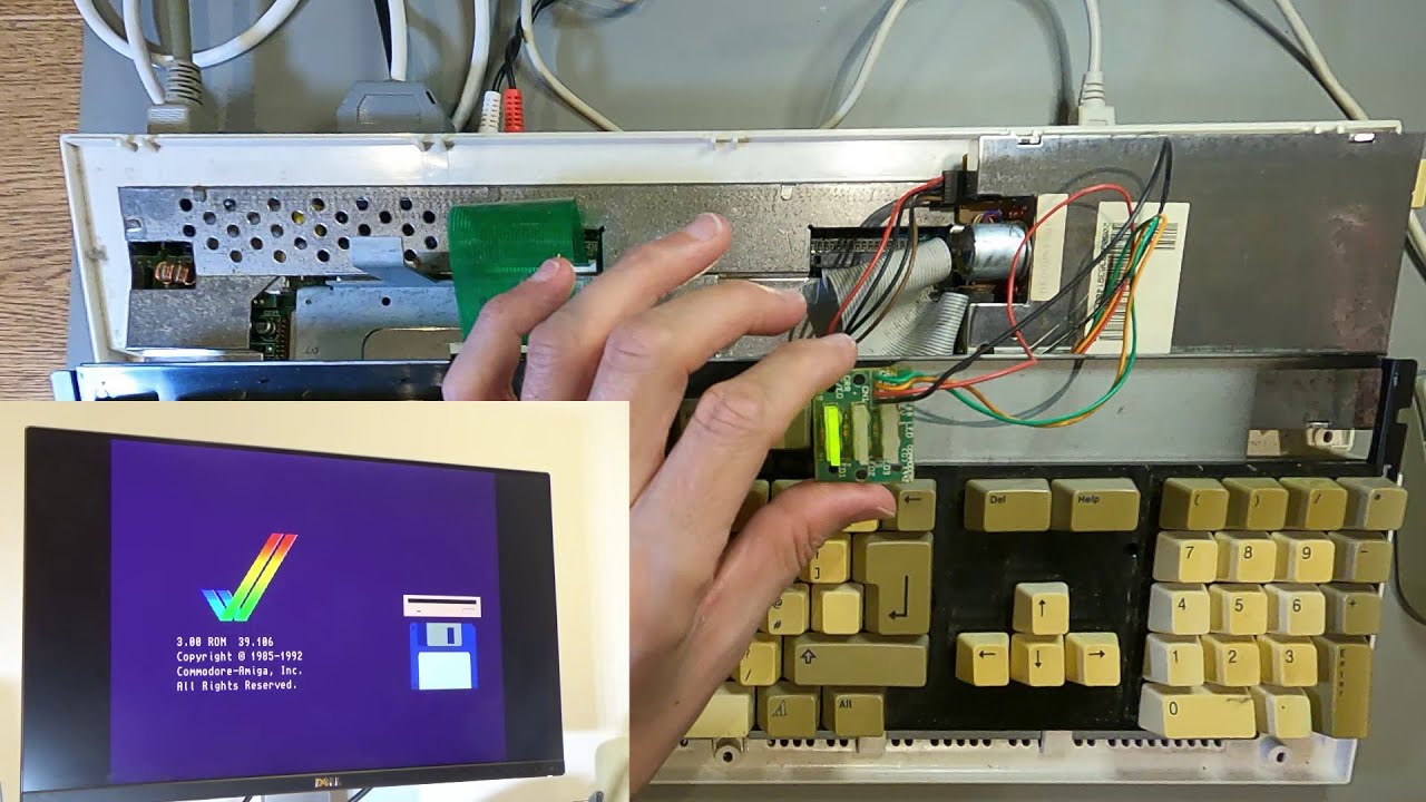 Failing to Fix the Amiga 1200 Floppy Drive (Mitsumi D357T2)