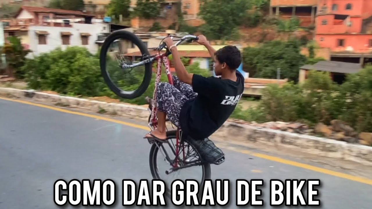 COMO DAR GRAU DE BIKE ( 5 PASSOS ) NO COMEÇO E DIFÍCIL MAIS NÃO PODE E DESISTIR 💭