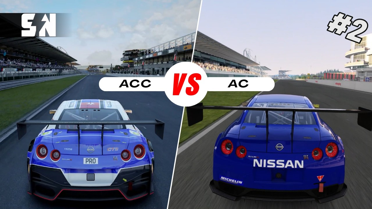 AC vs ACC #2: Nissan GT3 Comparison | Which One is More Realistic?
