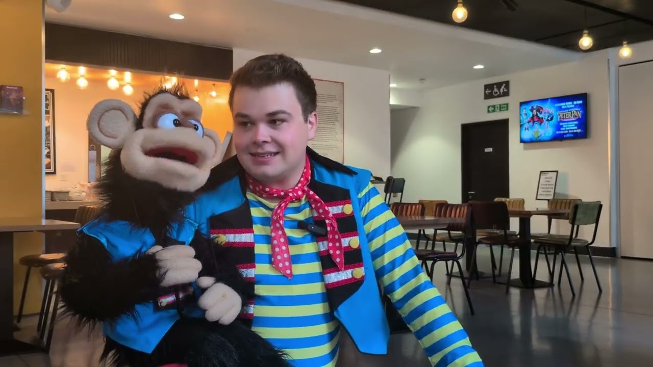 Interviews: The Pantomime Adventures of Peter Pan - ventriloquist Max Fulham & Rhiannon Chesterman