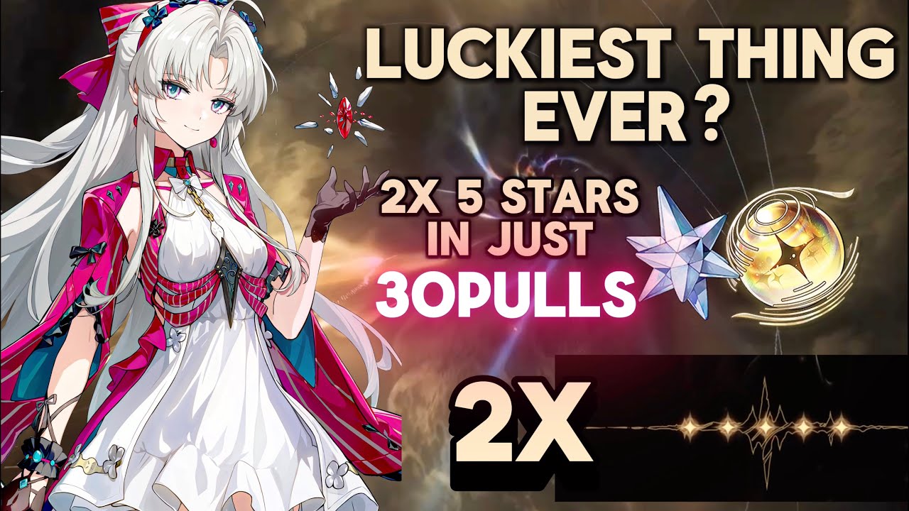 Insane Luck! Double 5-Star Pull Reactio  | Wuthering Waves Summons